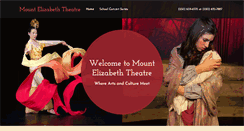 Desktop Screenshot of mountelizabeththeatre.com